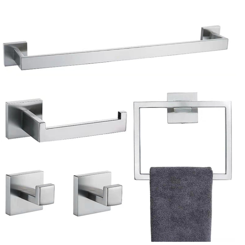 BowLift | Stainless Steel Bathroom Accessories Single Piece or in Set Modern Bathroom Set