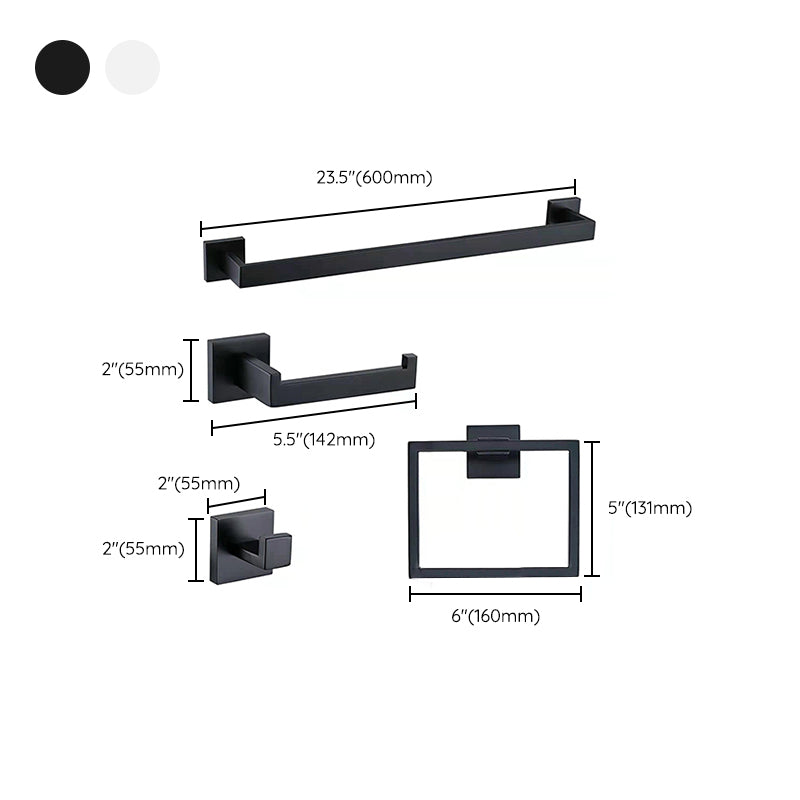 BowLift | Stainless Steel Bathroom Accessories Single Piece or in Set Modern Bathroom Set