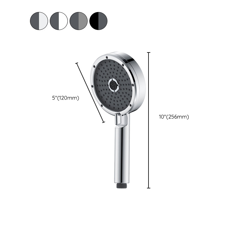 BowLift | Matt Black Hand Shower Modern 3-Stream Round Wall Mounted Hand Shower