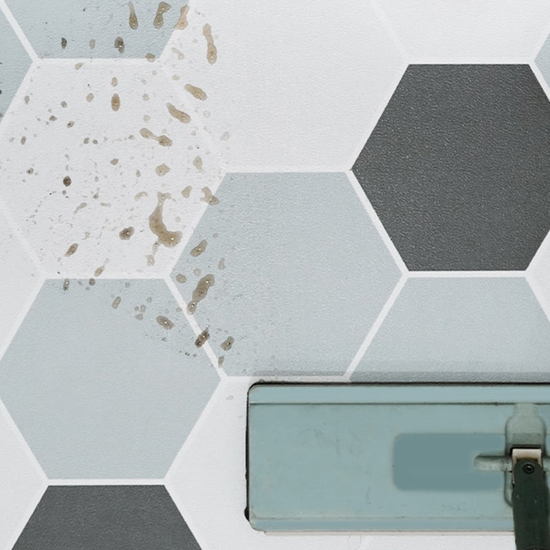 BowLift | Bathroom 3.5 mm vinyl floor square peel and stick PVC floor