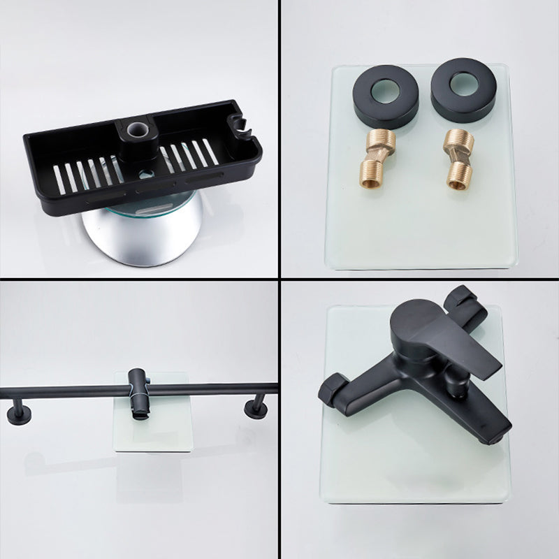 BowLift | Brass Wall-mounted Shower System Single Handle Shower with Lever Handle