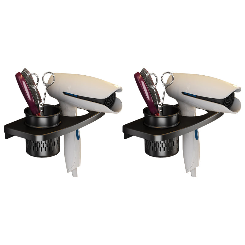 BowLift | Modern black metal bath hardware set towel bar bathroom hardware set