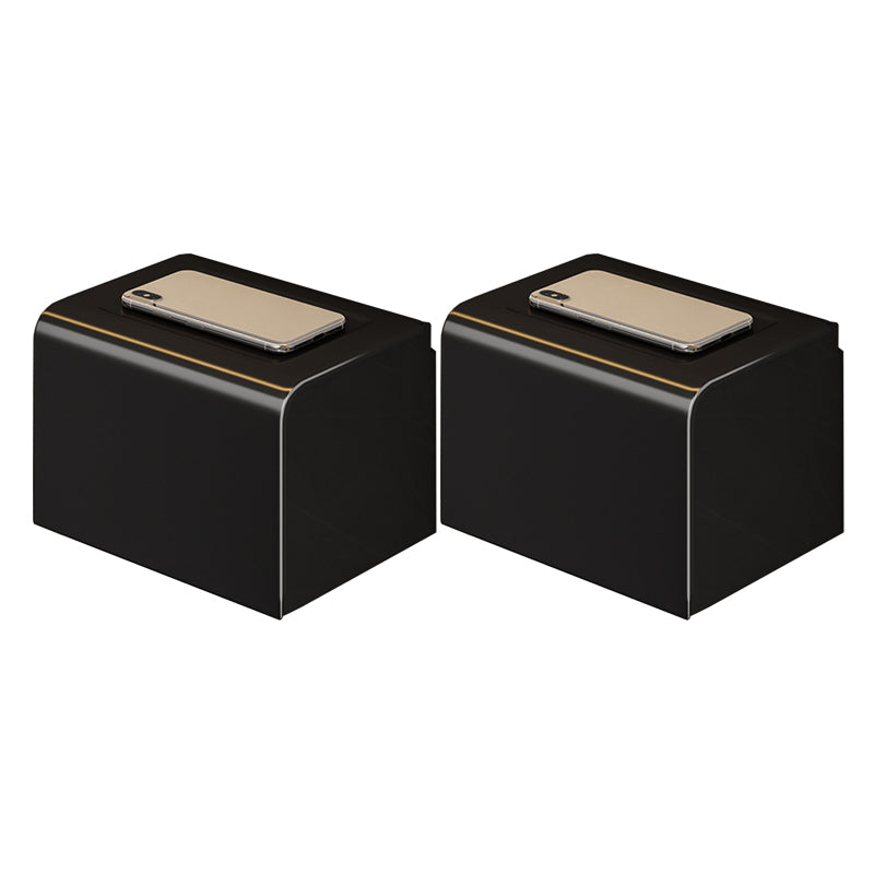 BowLift | Modern black metal bath hardware set towel bar bathroom hardware set