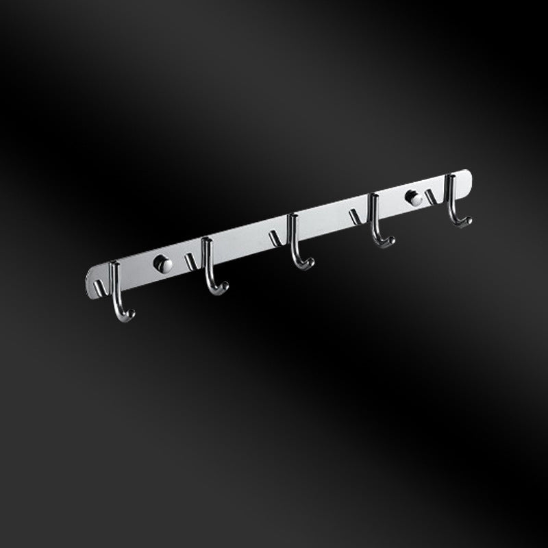 BowLift | Chrome Modern Bathroom Hardware Set Stainless Steel Towel Hook/Towel Rail & Bathroom Shelf