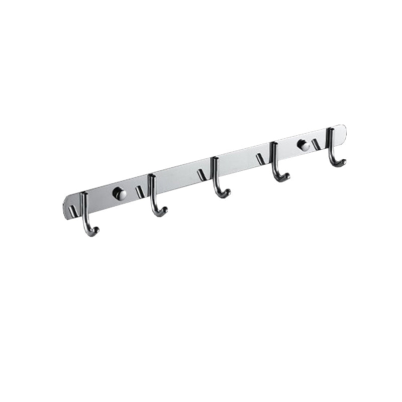 BowLift | Chrome Modern Bathroom Hardware Set Stainless Steel Towel Hook/Towel Rail & Bathroom Shelf