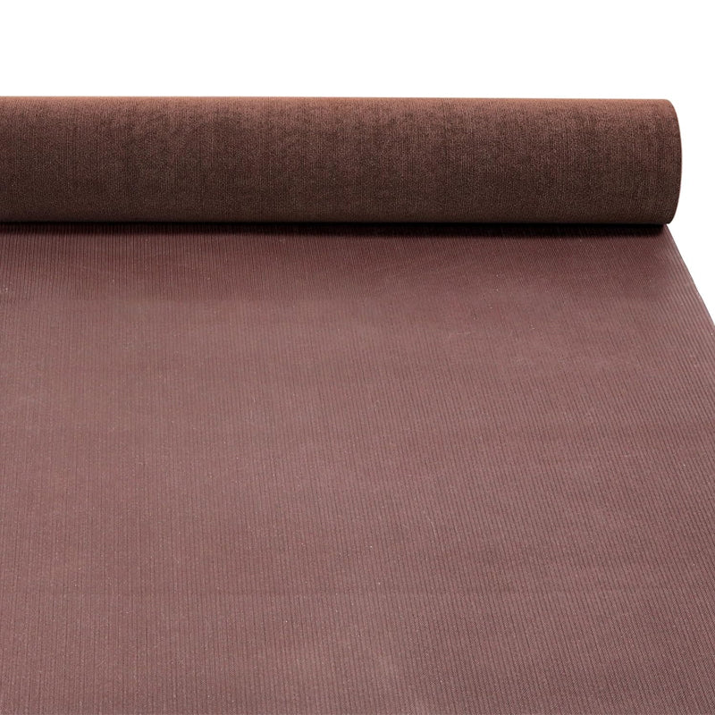 BowLift | Marine Carpet Deep Brown 6 FT × 14 FT Indoor/Outdoor Marine Carpeting with Water-Proof TPR Backing