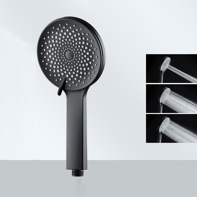 BowLift | Contemporary round shower head in solid color handheld shower head for the bathroom
