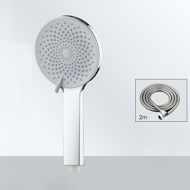 BowLift | Contemporary round shower head in solid color handheld shower head for the bathroom