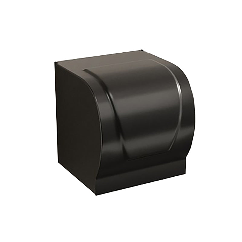 BowLift | Chrome/Black Classic Bathroom Accessory Set Modern Bath Shelf/Towel Bar & Paper Holder