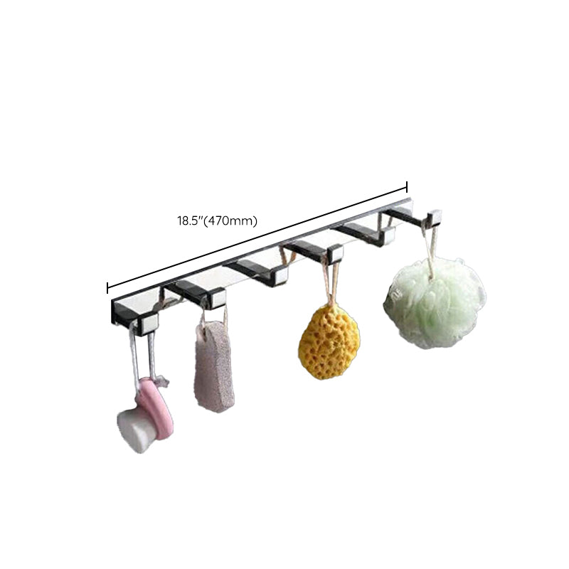 BowLift | Polished Chrome Modern Bathroom Accessory Set made of Stainless Steel Towel Holder/Soap Dish