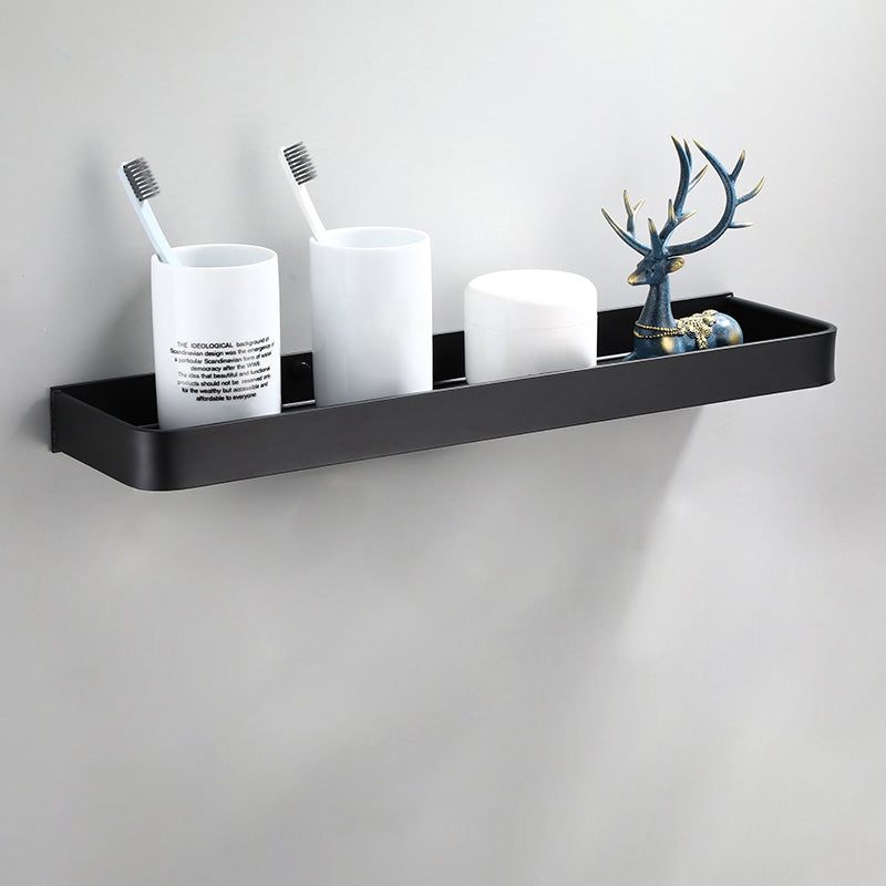 BowLift | Contemporary Bathroom Accessory Set Black Surface Bathrobe Hook/Towel Ring Bar