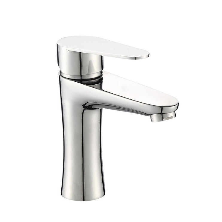 BowLift | Modern Basin Tap Monochrome Center Mount Low Arc Faucet for Bathroom
