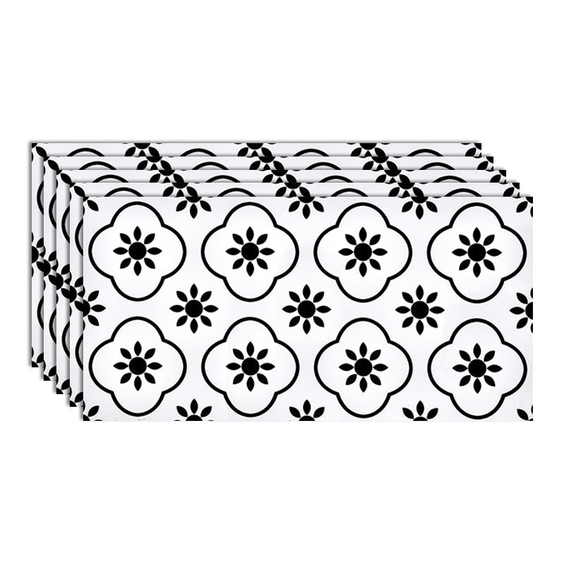 BowLift | Contemporary Wallpaper Single Panel Bathroom Wallpaper with Rectangular Shape