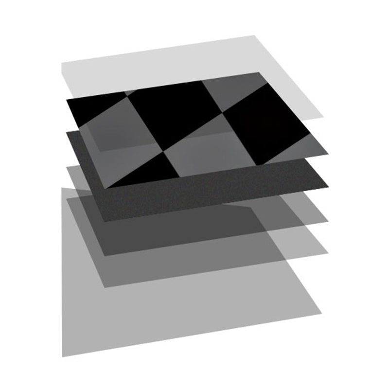 BowLift | Contemporary Wallpaper Single Panel Bathroom Wallpaper with Rectangular Shape