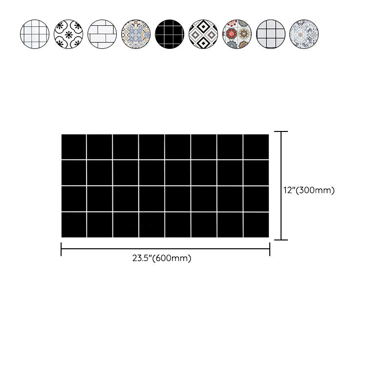 BowLift | Contemporary Wallpaper Single Panel Bathroom Wallpaper with Rectangular Shape