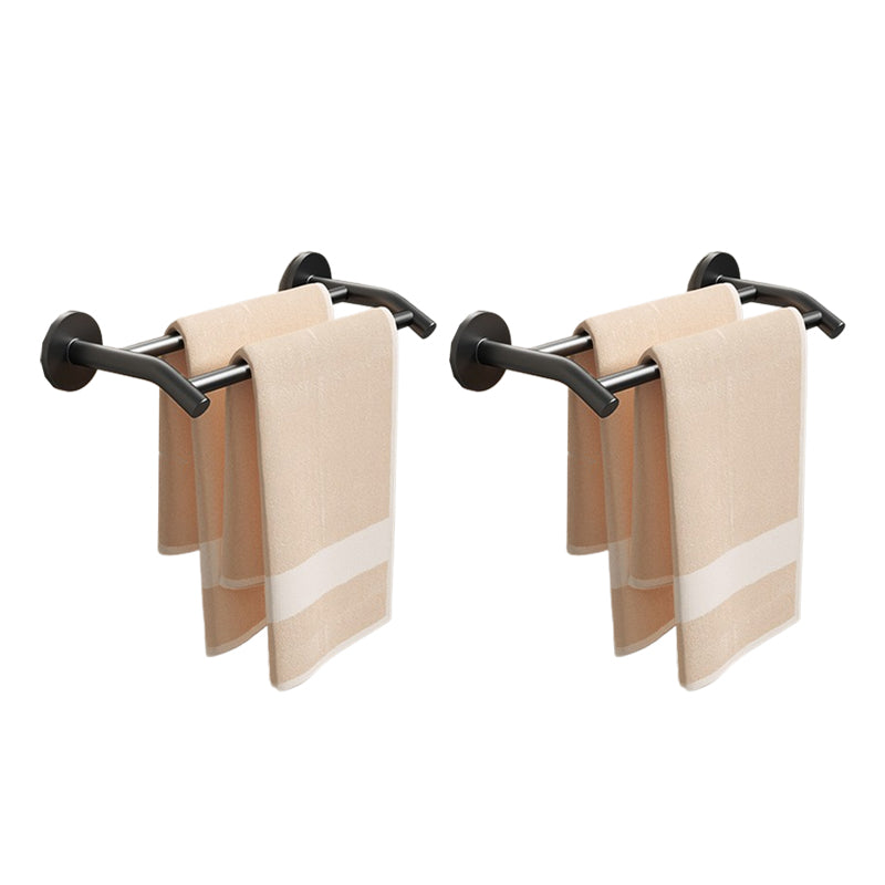 BowLift | Aluminum Bathroom Hardware Set Black Bathroom Accessories Kit Towel Holder