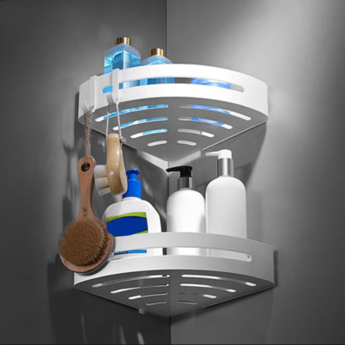 BowLift | Aluminium Bathroom Accessories Set Modern White Bathroom Accessories Set