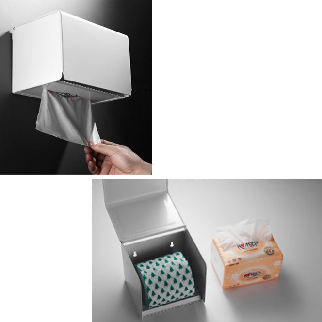 BowLift | Aluminium Bathroom Accessories Set Modern White Bathroom Accessories Set