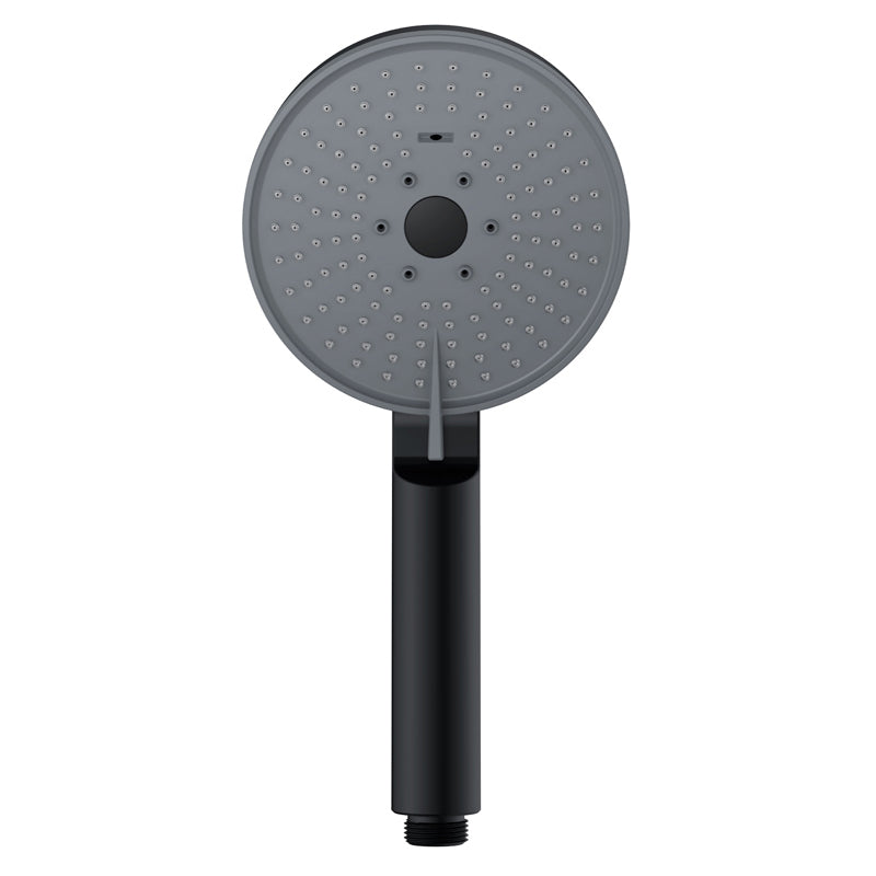 BowLift | Matt Black Hand Shower Modern 3-Stream Round Wall Mounted Hand Shower