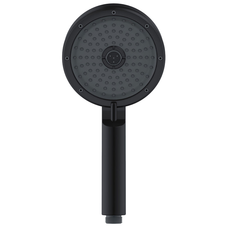BowLift | Matt Black Hand Shower Modern 3-Stream Round Wall Mounted Hand Shower