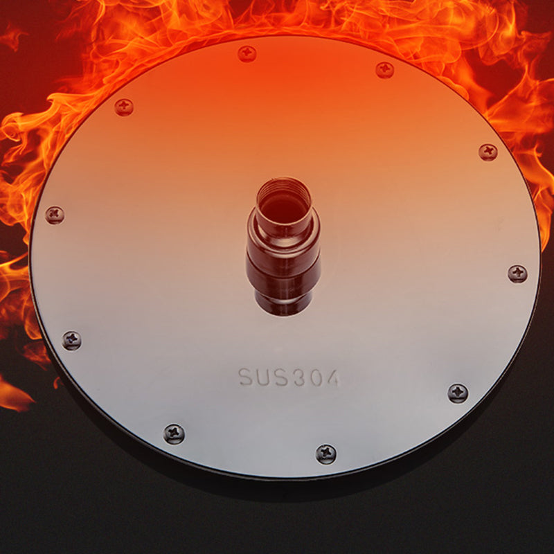 BowLift | Contemporary Shower Head Combination Polished Stainless Steel Ceiling Mounted Shower Head