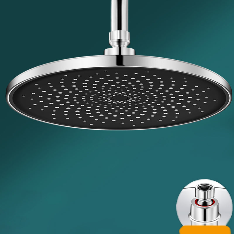 BowLift | Contemporary Showerhead Combination Rainfall Chrome Wall Mount Showerhead
