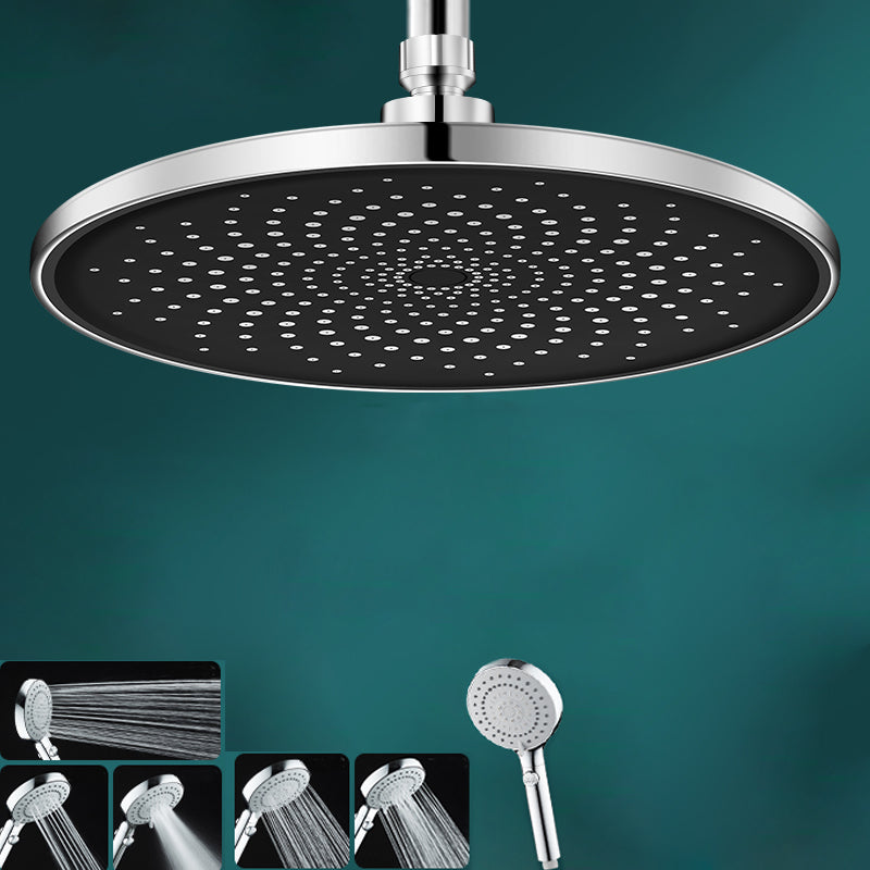 BowLift | Contemporary Showerhead Combination Rainfall Chrome Wall Mount Showerhead
