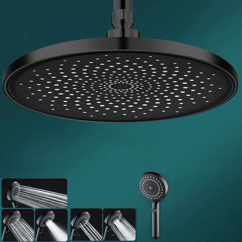 BowLift | Contemporary Showerhead Combination Rainfall Chrome Wall Mount Showerhead