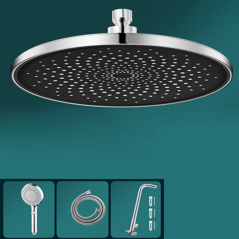 BowLift | Contemporary Showerhead Combination Rainfall Chrome Wall Mount Showerhead