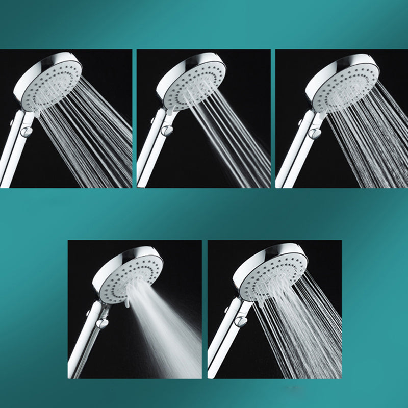 BowLift | Contemporary Showerhead Combination Rainfall Chrome Wall Mount Showerhead