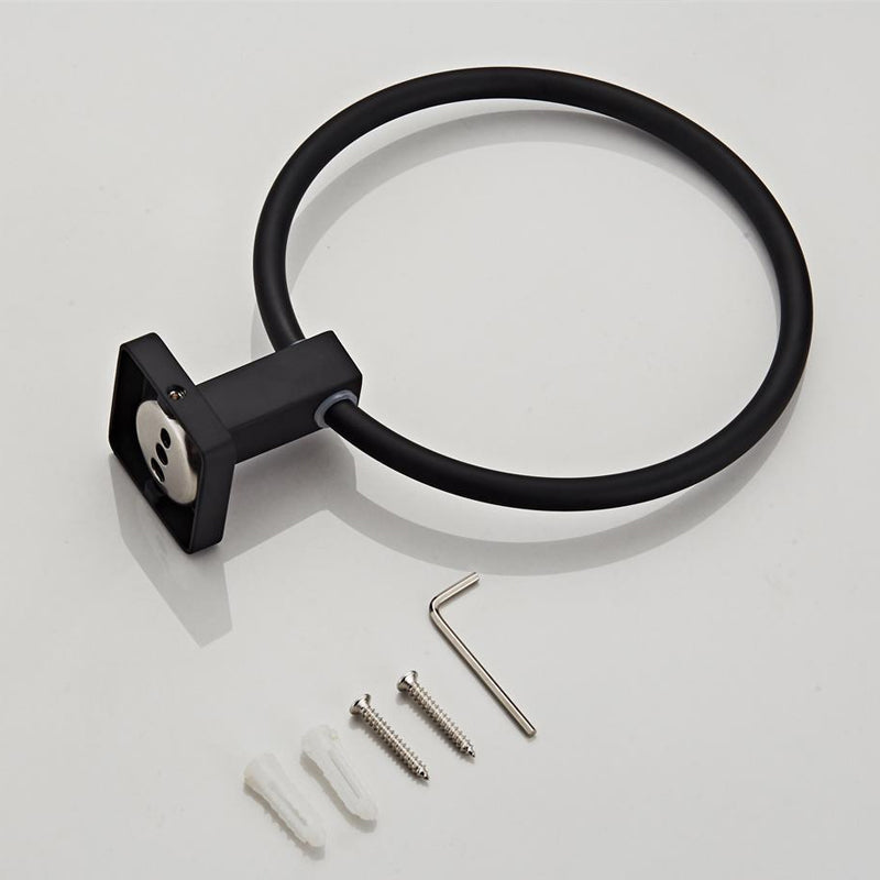 BowLift | Traditional Metal Bathroom Hardware Set Wall Hooks/Towel Bar/Ring & Paper Holder