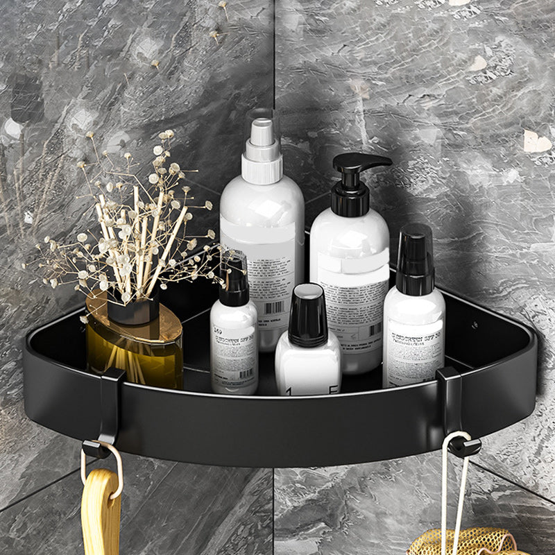 BowLift | Modern Black-White Metal Bath Hardware Set Bath Shelf Bathroom Hardware Set