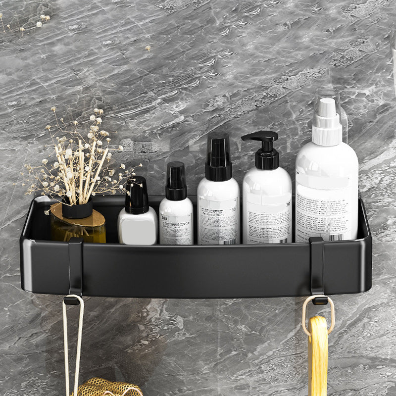 BowLift | Modern Black-White Metal Bath Hardware Set Bath Shelf Bathroom Hardware Set
