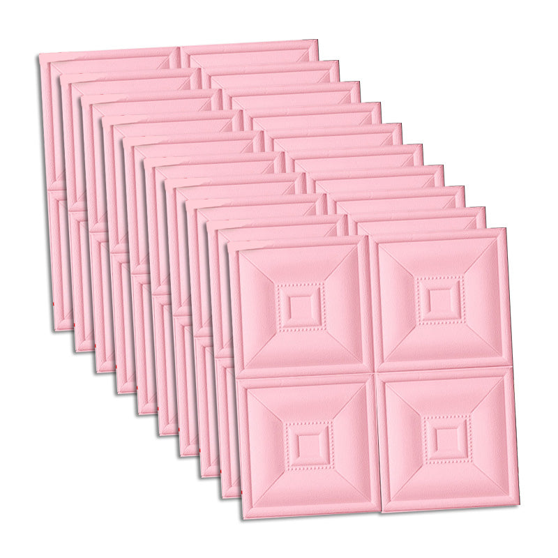 BowLift | Glam Style Foam Water-Resistant Wall Cladding Living Room 3D Embossing Wall Cladding