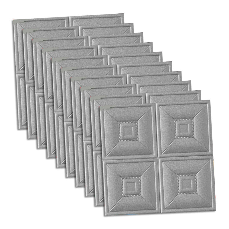 BowLift | Glam Style Foam Water-Resistant Wall Cladding Living Room 3D Embossing Wall Cladding