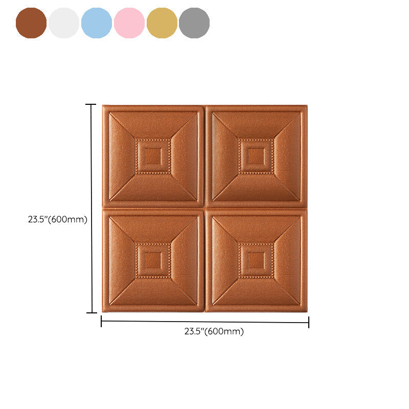 BowLift | Glam Style Foam Water-Resistant Wall Cladding Living Room 3D Embossing Wall Cladding