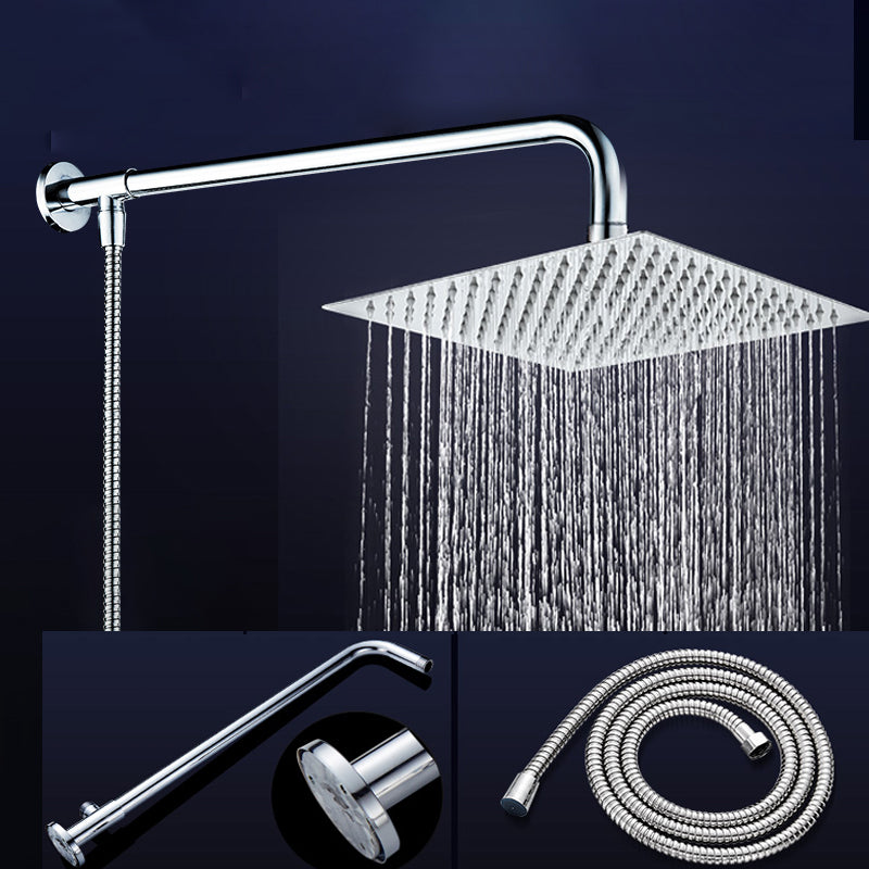 BowLift | Modern Showerhead Combination Double Showerhead Stainless Steel Wall Mounted Showerhead