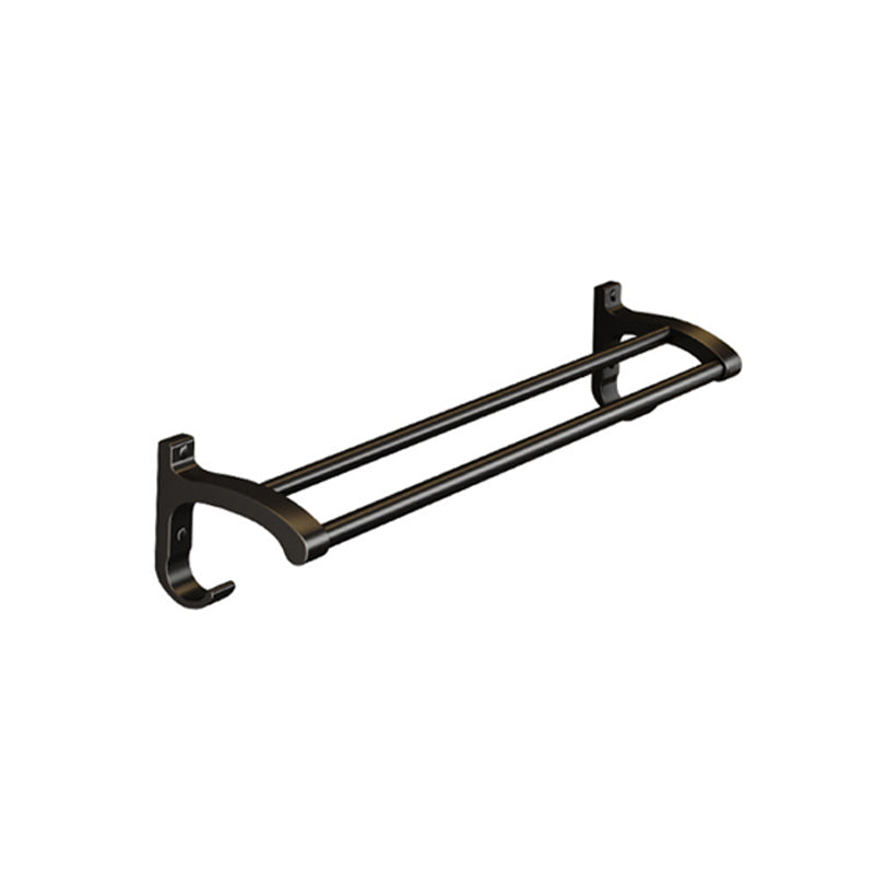 BowLift | Matt Black 2-piece modern bathroom accessories as a single item or as a set with bath shelf