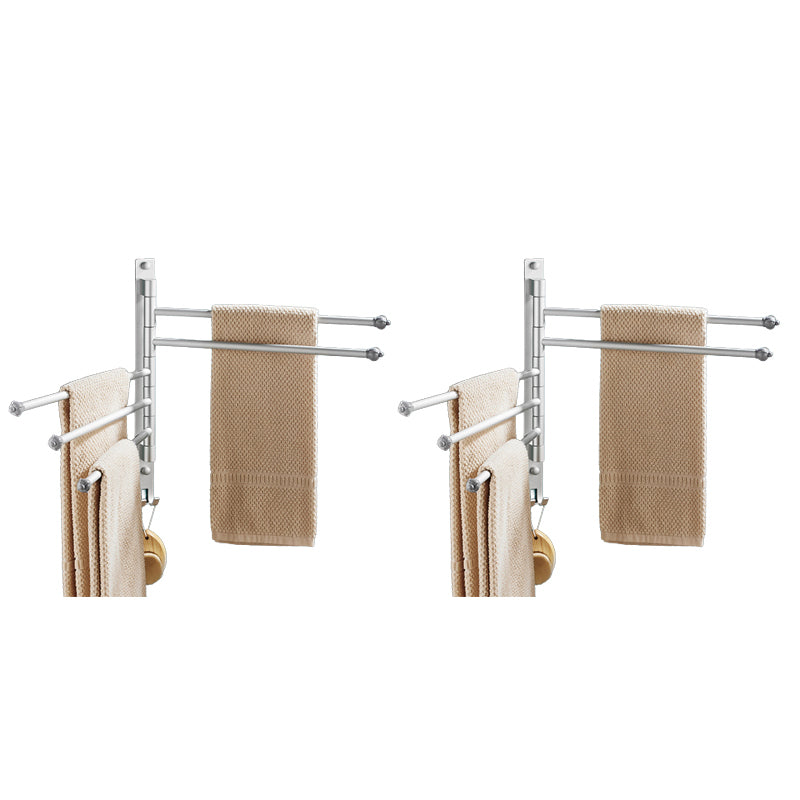 BowLift | 2-piece towel bar made of stainless steel Modern 13.6" B bathroom accessory set