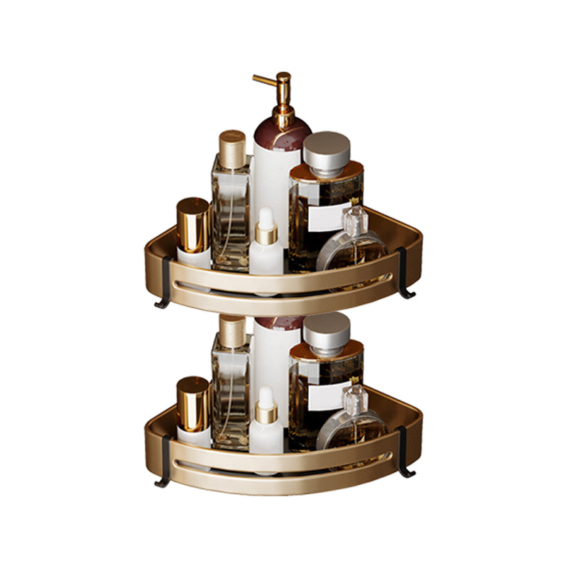 BowLift | Black and Brass Bathroom Hardware Set Modern Stainless Steel Bathroom Shelf/Towel Holder/Paper Holder