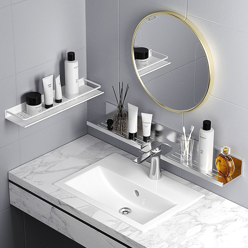 BowLift | 2-piece modern bathroom hardware set bathroom shelf made of aluminum