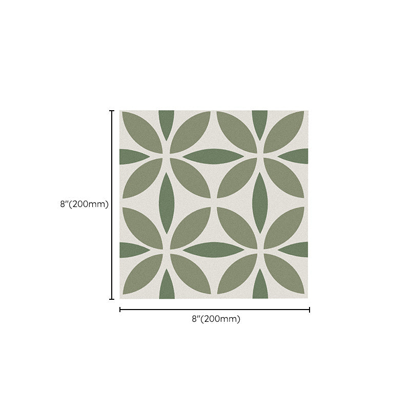 BowLift | Indoor Vinyl Tiles Floral Pattern Peel and Stick Waterproof Square Vinyl Tile