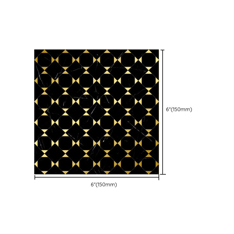 BowLift | Peel & Stick Mosaic Tile Square Plastic Stain Resistant Tile - Peel & Stick for Shower