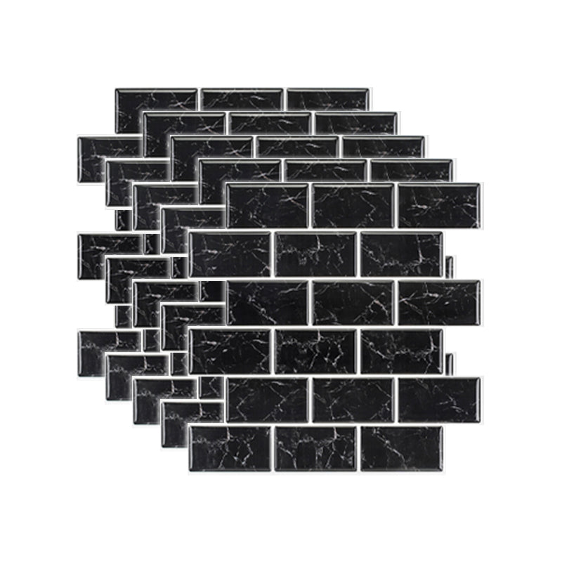BowLift | Peel & Stick Subway Tiles Plastic Stain Resistant Peel & Stick Subway Tiles 5-Pack