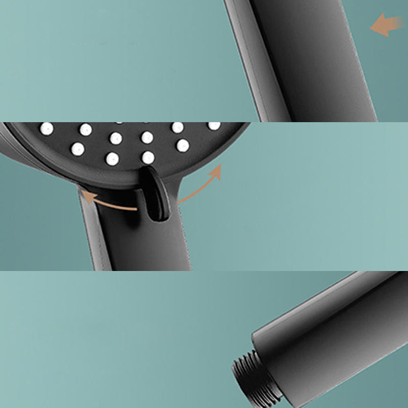 BowLift | Modern Handheld Showerhead Adjustable Water Flow 5 Settings Wall Mounted Showerhead