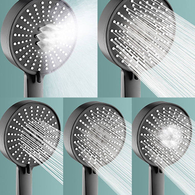 BowLift | Modern Handheld Showerhead Adjustable Water Flow 5 Settings Wall Mounted Showerhead