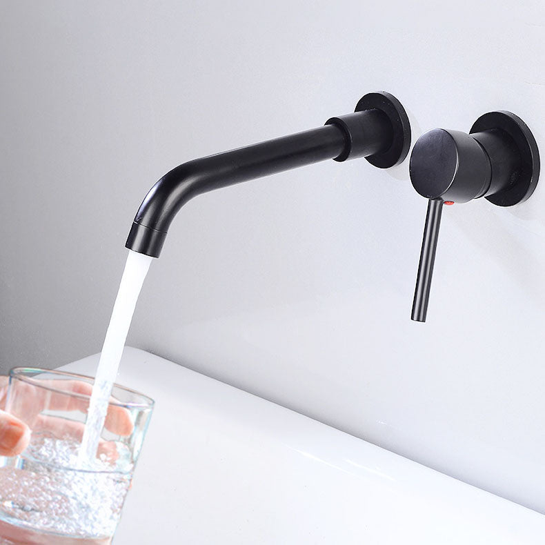 BowLift | Wall mounted metal bathtub faucet single lever swivel bathtub tap trim
