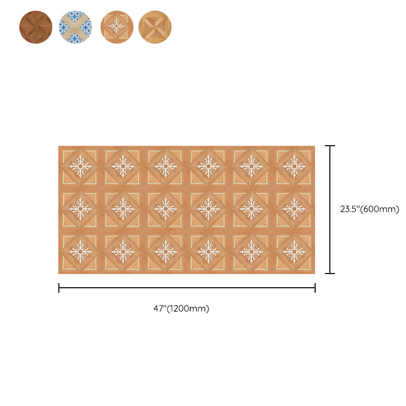 BowLift | Fancy PVC Vinyl Floor Peel and Stick Geometrically Printed Vinyl Plank Floor