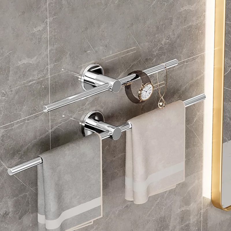 BowLift | 2-piece modern bathroom accessory set towel bar made of stainless steel