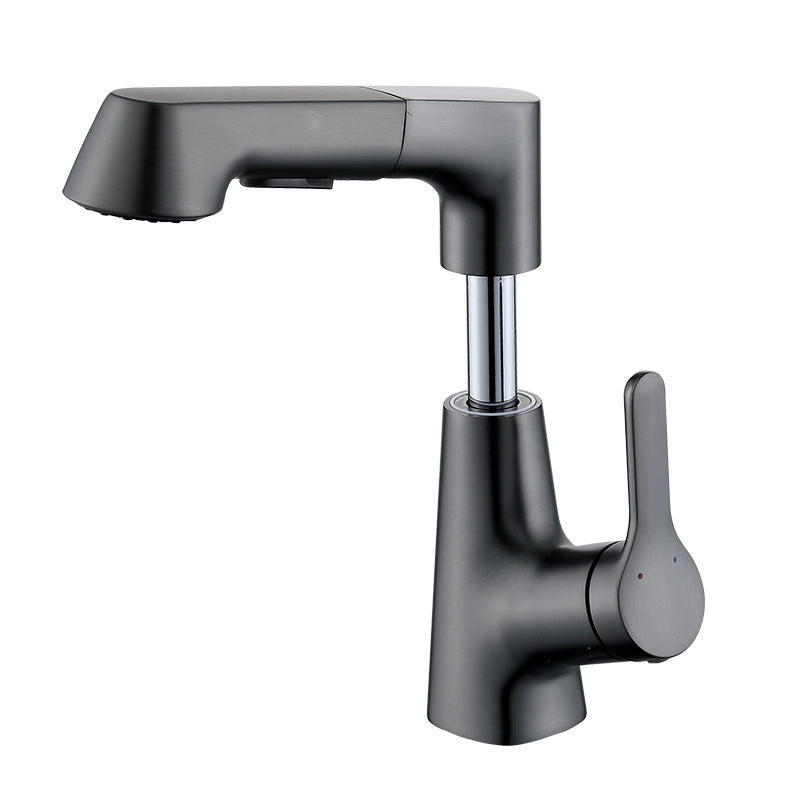 BowLift | Contemporary Sink Faucet Plian Low Arc Brass Centerset Sink Faucet